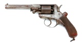 Belgian Beaumont-Adams Double Action Percussion Revolver by A. Francotte