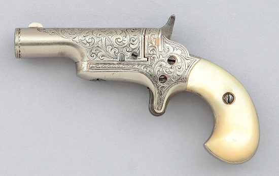 Lovely Factory Engraved Colt Third Model Thuer Deringer