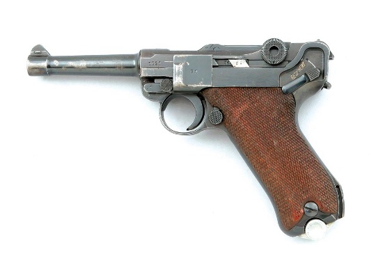 German P.08 Code 42 Pistol by Mauser
