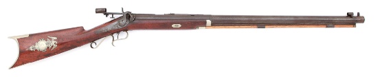 Massachusetts Percussion Halfstock Sporting and Target Rifle by Whitmore