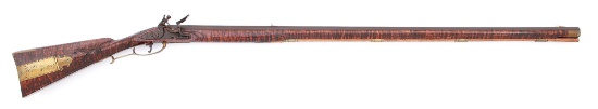 Pennsylvania Bicentennial Commemorative Flintlock Fullstock Rifle by Jack Haugh