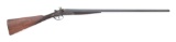 British Round Body Double Hammergun with Trulock & Harris Dublin Retailer Marking
