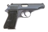Rare Walther Model PP Semi-Auto Pistol with Reich Ministry of Justice Markings