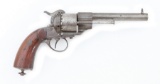Lefaucheux Model 1854 Double Action Pinfire Revolver