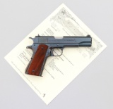 Colt Pre-War National Match Semi-Auto Pistol with Swartz Safety