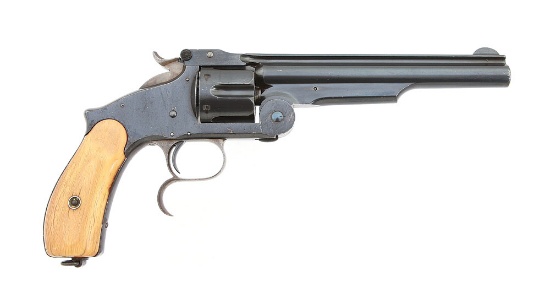 Smith & Wesson No. 3 Second Model Russian Revolver with Japanese Markings