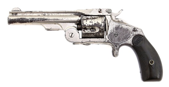 Rare Smith & Wesson 38 First Model "Baby Russian" Revolver with Baltimore Police Markings