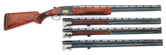 Browning Citori Grade VI Skeet Over Under Shotgun Four-Barrel Set