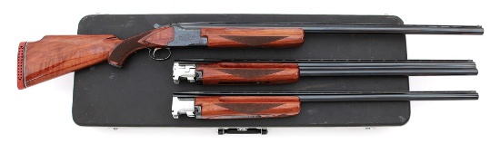 Winchester Model 101 Trap Shotgun Three Barrel Set
