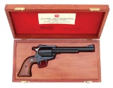 Low Number Ruger Old Model Super Blackhawk Revolver with Rare Mahogany Presentation Case