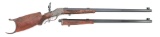 Custom Ballard Arms Inc. 1885 Helm Schuetzen Take-Down Falling Block Rifle Two-Barrel Set