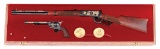 Cased Winchester & Colt Two Gun Carbine & Revolver Commemorative Set