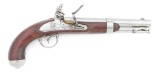 U.S. Model 1836 Flintlock Pistol by Asa Waters