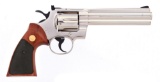 Rare Colt Python Revolver with Experimental Solid Rib from The Colt Archive Collection