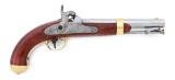 Fine U.S. Model 1842 Percussion Pistol by Aston