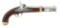 U.S. Model 1842 Percussion Martial Pistol by Aston