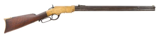 Handsome Henry Repeating Rifle by New Haven Arms Identified to Sheriff Oliver C. Hansbrough