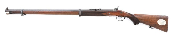 Magnificent Engraved and Cased British Percussion Prize Rifle by Joseph Lang
