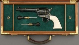 Exceptional Leonard Francolini-Engraved Colt Single Action Army Second-Generation Revolver