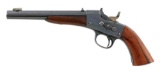Rare & Very Fine Remington Model 1887 Navy Frame Rolling Block Target Pistol