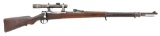 Interesting German Gewehr 98 Bolt Action Rifle by Danzig with Dual Claw Mounts & Oigee Scope