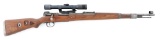 German K98K Long Side Rail Sniper Rifle by Gustloff Werke