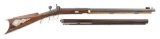 Percussion Halfstock Sporting And Target Rifle Two Barrel Set by Nathaniel Whitmore