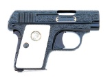 Wonderful Engraved Colt Model 1908 Vest Pocket Hammerless Pistol by Leo Ferguson
