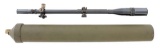 U.S.M.C. 8X Unertl Sniper Scope with Micarta Carry Case