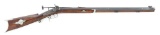 Fabulous Deluxe Percussion Halfstock Sporting Rifle by D.H. Hilliard of Cornish, New Hampshire