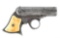 Engraved Remington-Elliot Ring Trigger Pepperbox Pistol