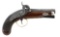 British Percussion Deringer Pistol by Thomas Phillips