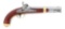 Fine U.S. Model 1842 Percussion Pistol by Aston