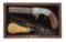 Cased Bacon & Co. Underhammer Percussion Pepperbox Pistol
