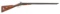 British Percussion Double Hammergun with Attractive Pearl Inlay by Redfern & Bourne