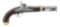U.S. Model 1842 Percussion Pistol by Aston