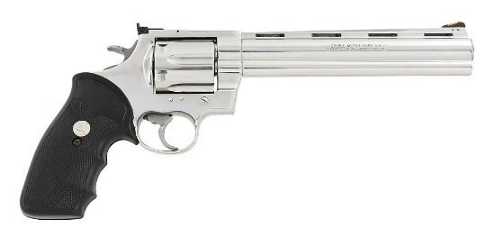 Scarce Colt Anaconda Double Action Revolver Ultimate Bright Stainless