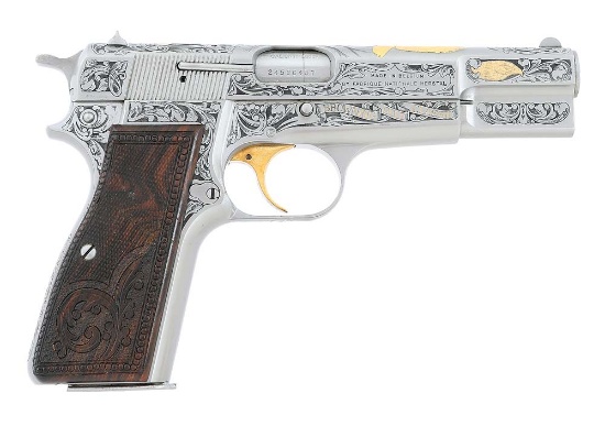 Rare Browning Gold Classic Hi Power Pistol