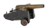Unmarked Brass Breechloading Signal Cannon