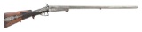 Ornate German Under Lever Double Hammergun by Suchardt