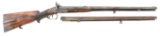 Ornate Percussion Double Rifle-Shotgun Two Barrel Set by Kuchenreuter