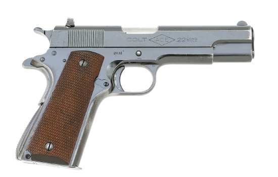 Colt Prewar Commercial Model Ace Semi-Auto Pistol