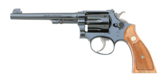 Smith & Wesson K-22 First Model Outdoorsman Hand Ejector Revolver