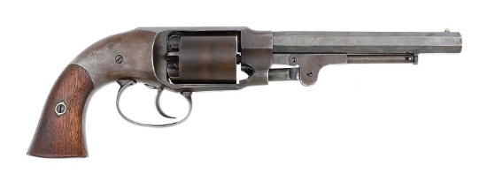 Scarce U.S. Pettengill Army Model Double Action Percussion Revolver