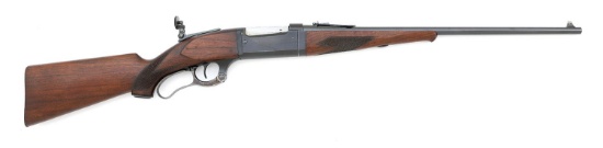 Cased Savage Model 1899 250-3000 Takedown Rifle with Shotgun Barrel