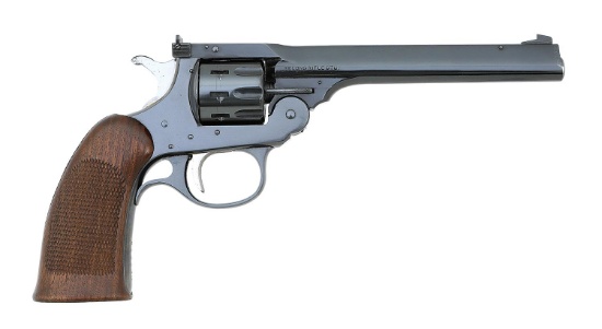 Excellent Harrington & Richardson Sportsman Single Action Revolver with Original Box
