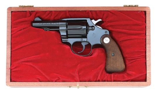 Scarce Colt Detective Special Revolver Presented to Colt Employee