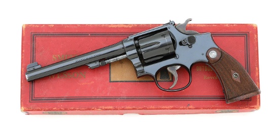 Fine Smith & Wesson K-22 Outdoorsman Double Action Revolver