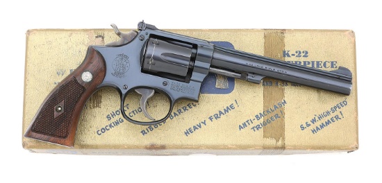 Smith & Wesson K-22 Pre-Model 17 Double Action Revolver