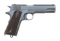 Early U.S. Colt Model 1911 Navy Contract Semi-Auto Pistol